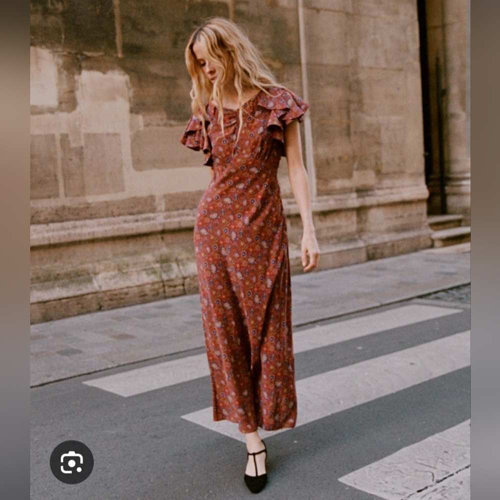 DOEN BEATRIZ SILK MAXI DRESS